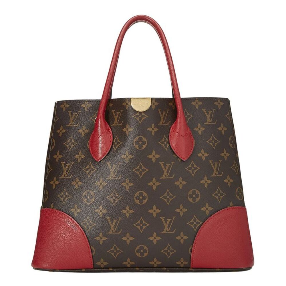 Louis Vuitton Red Monogram Coated Canvas Flandrin (Authentic Pre-Loved)
